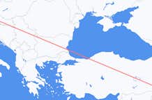 出发地 克罗地亚萨格勒布目的地 土耳其舍爾納克的航班