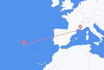 Flights from Santa Maria to Marseille