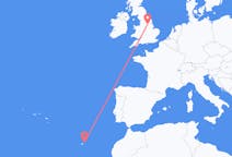 Flights from Doncaster, the United Kingdom to Vila Baleira, Portugal