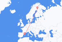 Flyg från Rovaniemi, Finland till Palma de Mallorca, Spanien