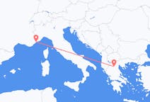 Flyg från Nice till Kozani