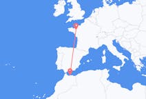 Flights from Al Hoceima, Morocco to Rennes, France