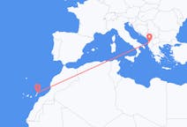 Flights from Lanzarote to Tirana