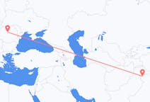 Flyrejser fra Srinagar, Indien til Târgu Mureș, Rumænien