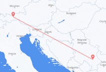 Flyg från Niš, Serbien till Innsbruck, Österrike