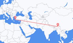 Flights from Dibrugarh, India to Bodrum, Turkey