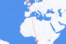 Flüge von Kabinda, Angola nach Birmingham, England