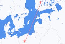 Flyreiser fra Tammerfors, Finland til Poznań, Polen