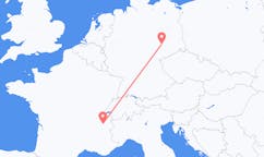 Vols de Leipzig, Allemagne à Chambéry, France