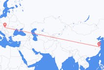 Flyreiser fra Wuxi, til Budapest