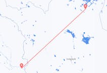 Flights from Pajala, Sweden to Ivalo, Finland