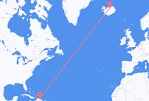 Flights from from Santiago de los Caballeros to Akureyri
