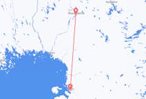 Flyreiser fra Rovaniemi, Finland til Uleåborg, Finland