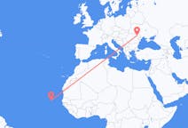 Flights from Praia in Cape Verde to Iași in Romania