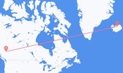 Flights from the city of Prince George, Canada to the city of Akureyri, Iceland