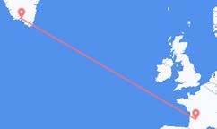 Flights from Bergerac, France to Narsaq, Greenland