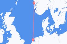 Flyg från Stord, Norge till Amsterdam, Nederländerna