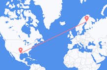 Flights from Houston to Rovaniemi