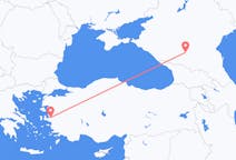 Flyreiser fra Mineralnye Vody, Russland til Izmir, Tyrkia