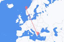 从Ålesund飞往雅典的航班