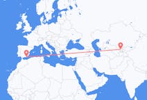 Flyrejser fra Tasjkent, Usbekistan til Almeria, Spanien