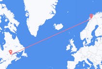 Flyreiser fra Saguenay, Canada til Narvik, Norge