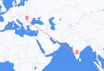 Flyreiser fra Bangalore, India til Craiova, Romania