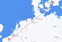 Loty z Malmö, Szwecja z Lille, Francja