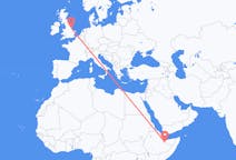 Fly fra Hargeisa til Kirmington