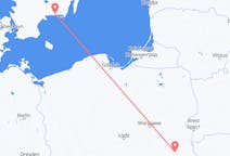 Flyg från Karlskrona, Sverige till Lublin, Polen