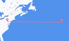 Flights from Harrisburg, the United States to Corvo Island, Portugal