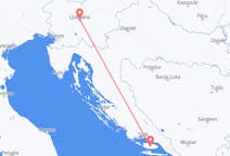 Flights from Brač to Ljubljana