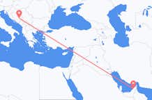 Flights from Dubai to Sarajevo