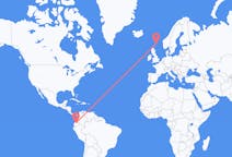 Loty z miasta Quito do miasta Shetland Islands