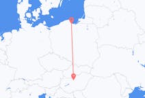 Flights from Budapest to Gdańsk