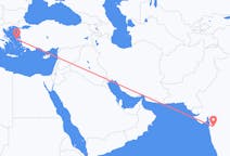 Flyg från Nashik, Indien till Chios, Grekland
