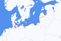 Flyg från Riga, Lettland till Hamburg, Tyskland