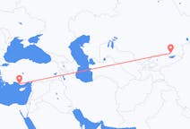 Loty z Ałmaty, Kazachstan do Gazipasa, Turcja