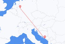 Vluchten van Dubrovnik, Kroatië naar Dortmund, Duitsland