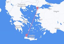 Flights from Çanakkale, Turkey to Chania, Greece