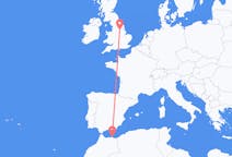 Flights from Melilla, Spain to Doncaster, the United Kingdom