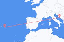 出发地 葡萄牙出发地 蓬塔德爾加達目的地 克罗地亚斯普利特的航班