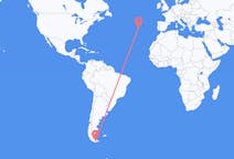 Flyg från Ushuaia till Terceira