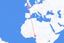 Flyg från Calabar, Nigeria till Guernsey, Nigeria