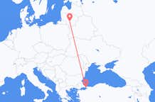 Flights from Istanbul to Kaunas