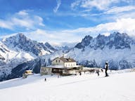 Stugor i Chamonix Mont Blanc, Frankrike