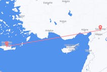 Flights from Gaziantep in Turkey to Heraklion in Greece