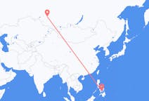 Flyrejser fra Cebu, Filippinerne til Novosibirsk, Rusland
