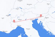 Flights from Ljubljana to Turin