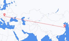 Flyreiser fra Yancheng, Kina til Budapest, Ungarn